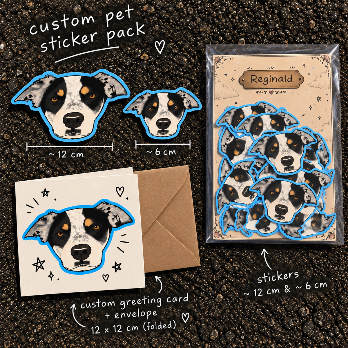 Custom Pet Portrait Pack
